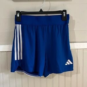 NWT adidas women’s football/soccer team royal‎ blue shorts size XS